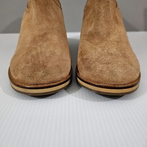 NEW Aquatalia Bellamy Ankle Boot Womens 9.5 Brown Suede Water Resistant Designer - Picture 6 of 14